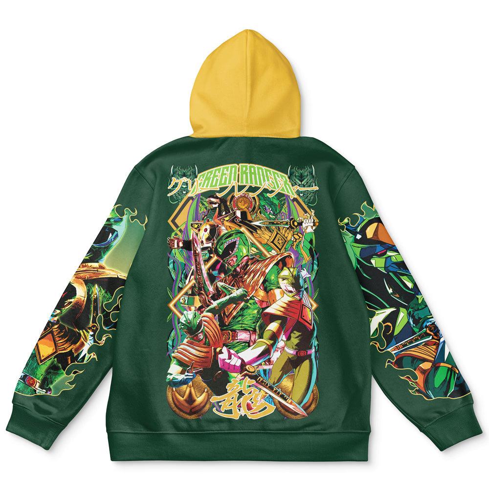 Green Ranger Mighty Morphin Power Rangers Streetwear Hoodie
