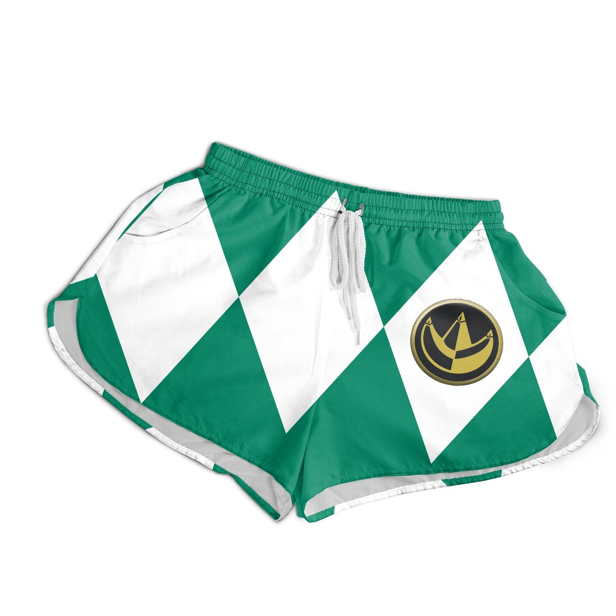 Green Ranger Mighty Morphin Power Rangers Women" Board Shorts