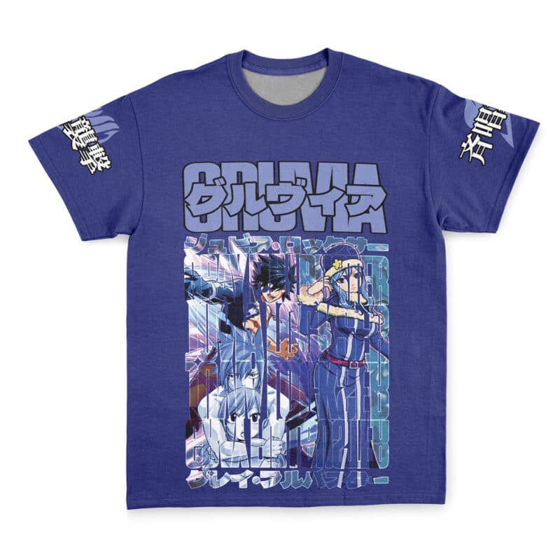 Gruvia Fairy Tail Streetwear T-Shirt