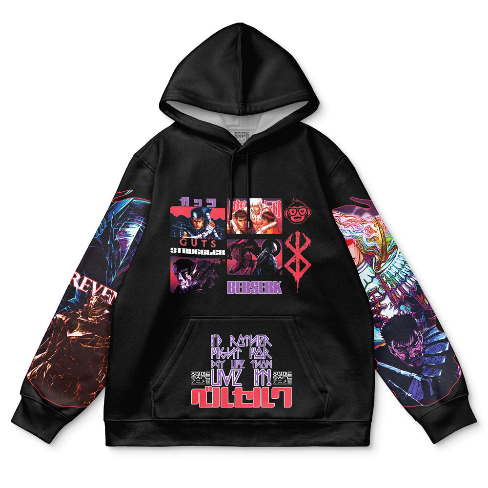 Guts V4 Berserk Streetwear Hoodie