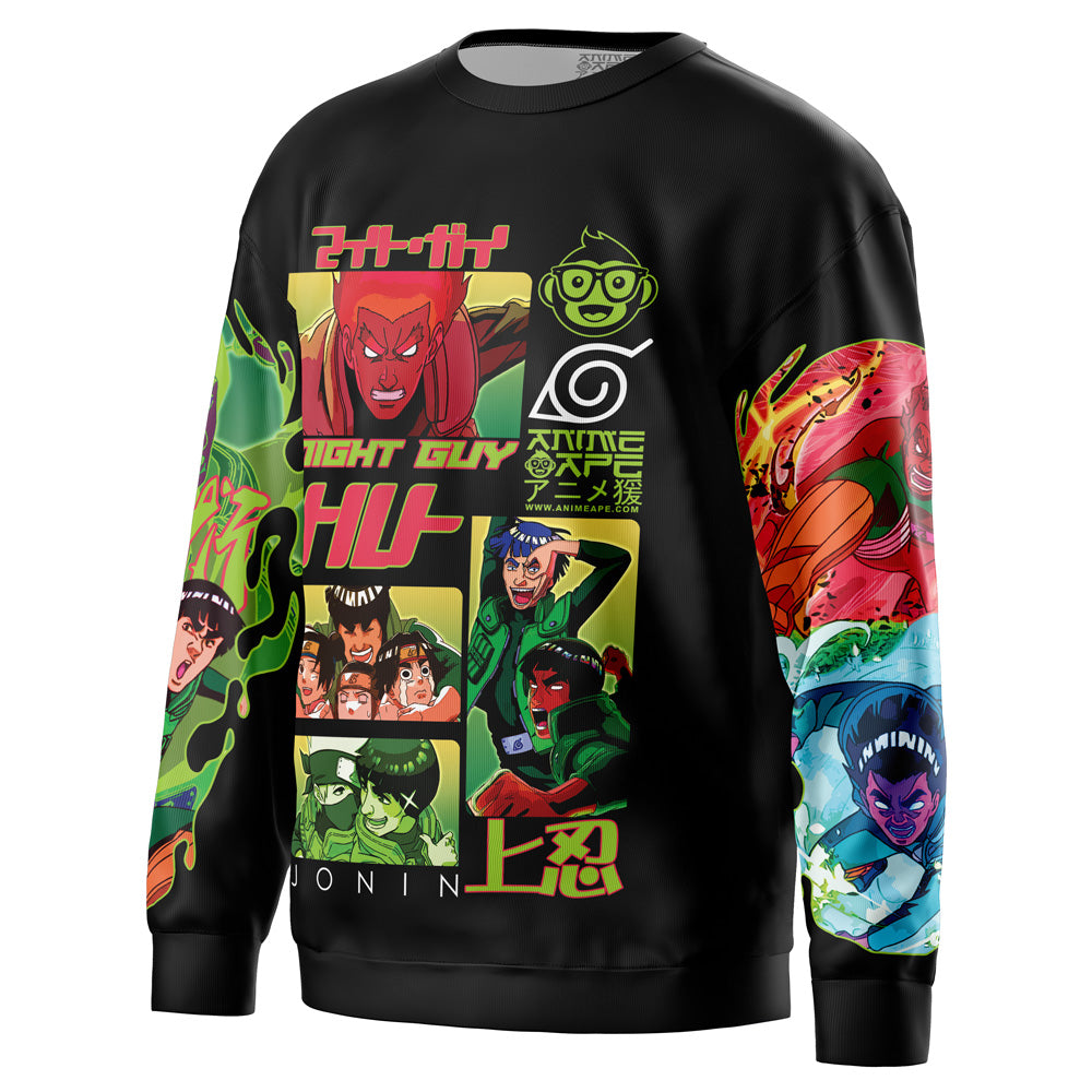Might Guy V2 Shippuden Streetwear Sweatshirt