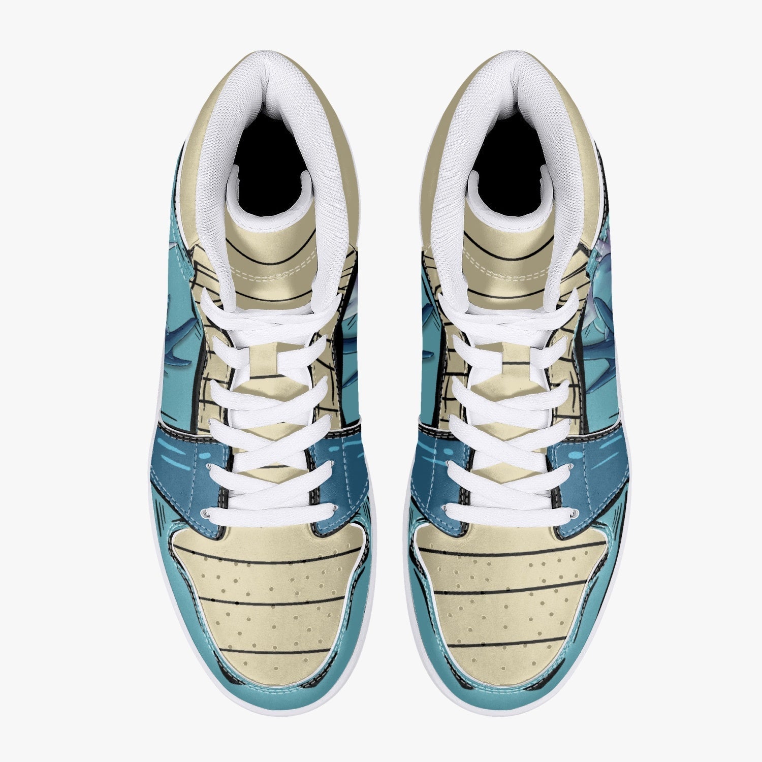 Gyarados Pokemon Mid 1 Basketball Shoes