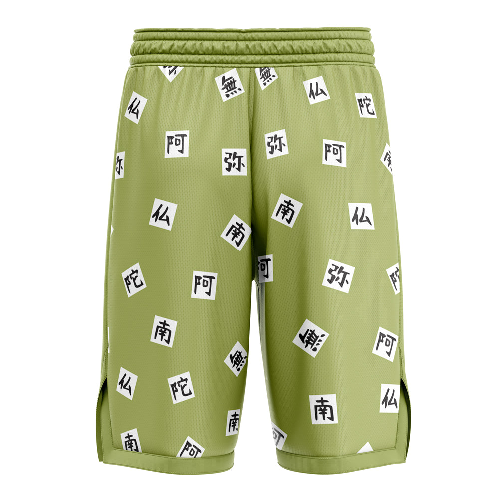 Gyomei Himejima Demon Slayer Basketball Shorts