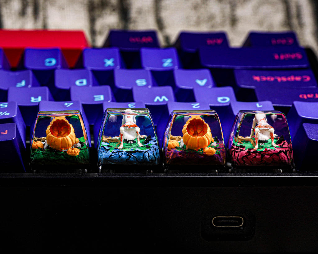 Halloween Artisan Keycaps - Hirosart