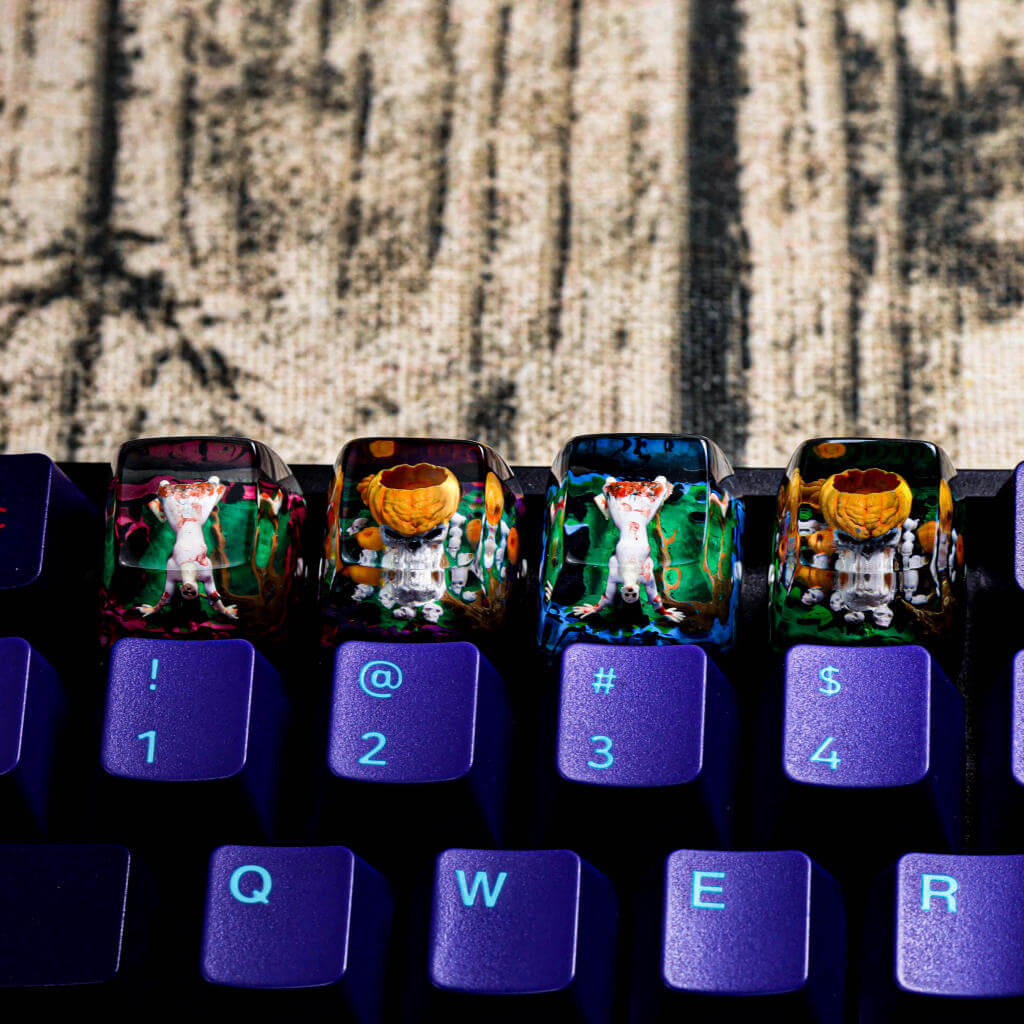 Halloween Artisan Keycaps - Hirosart