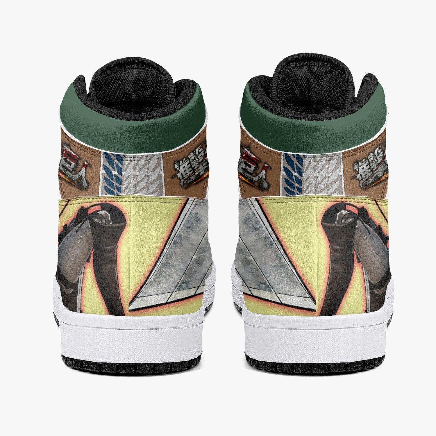 Hange Zoe Shingeki no Kyojin Mid 1 Basketball Shoes