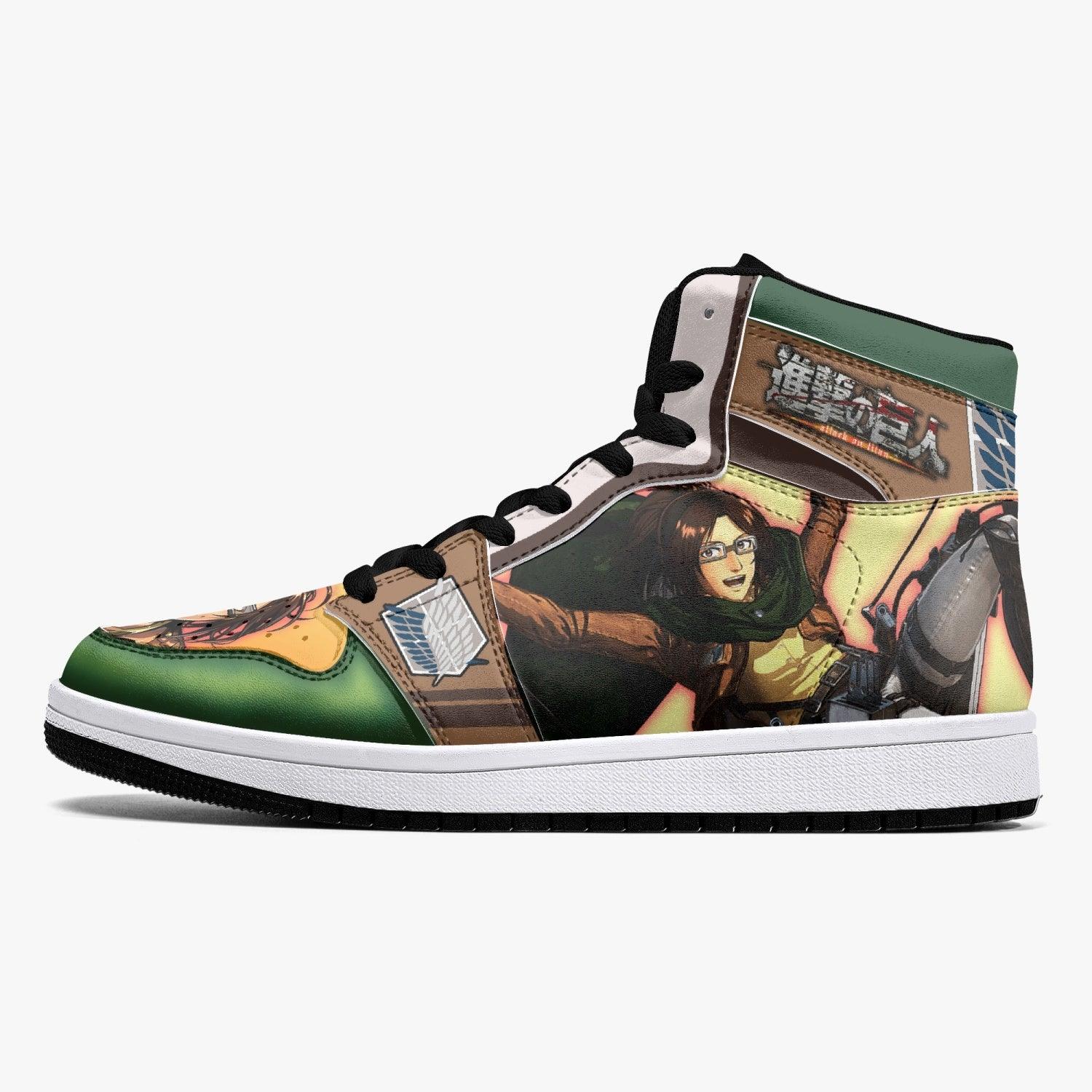 Hange Zoe Shingeki no Kyojin Mid 1 Basketball Shoes