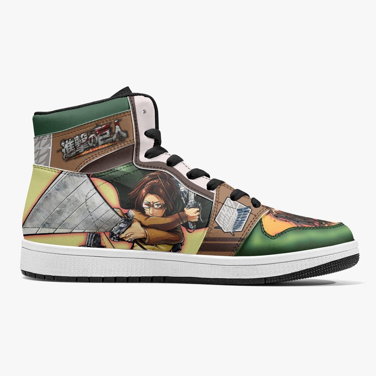 Hange Zoe Shingeki no Kyojin Mid 1 Basketball Shoes