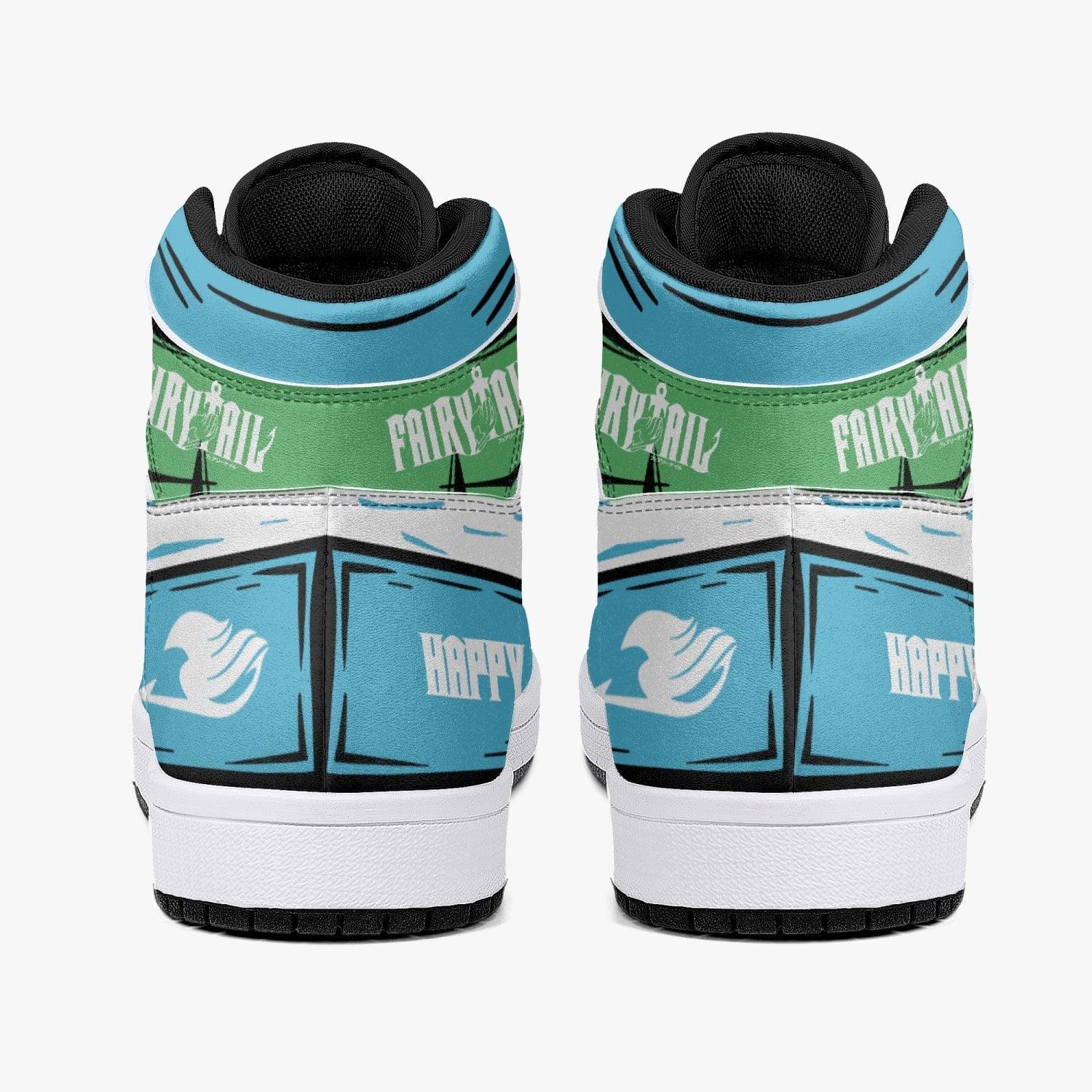 Happy Fairy Tail Mid 1 Basketball Shoes