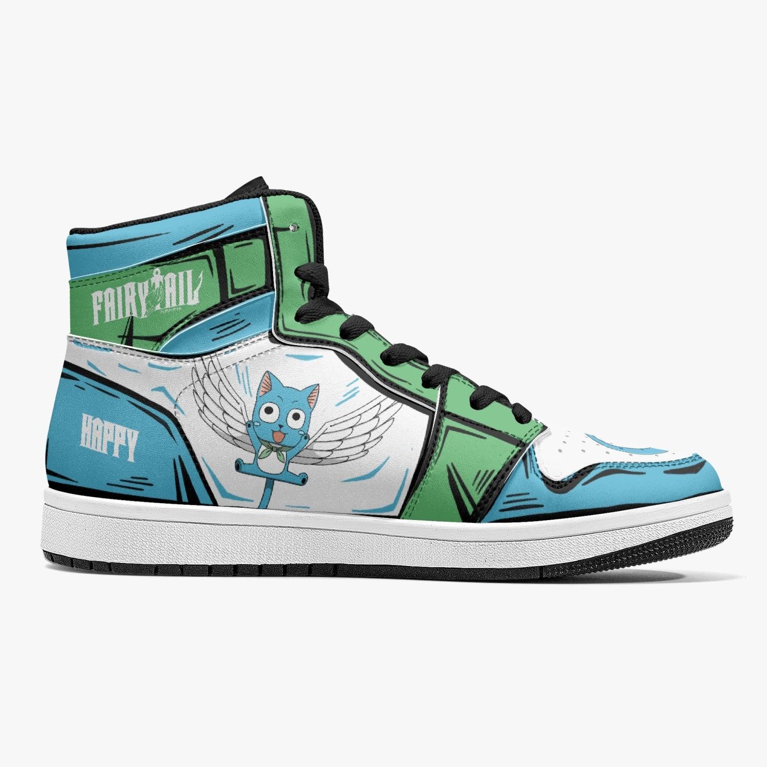 Happy Fairy Tail Mid 1 Basketball Shoes
