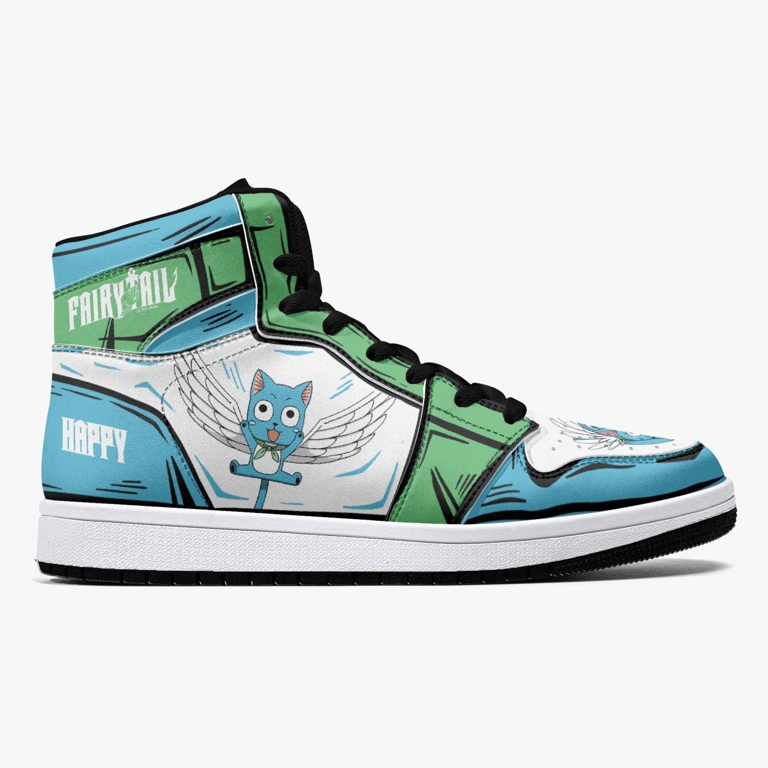 Happy Fairy Tail Mid 1 Basketball Shoes