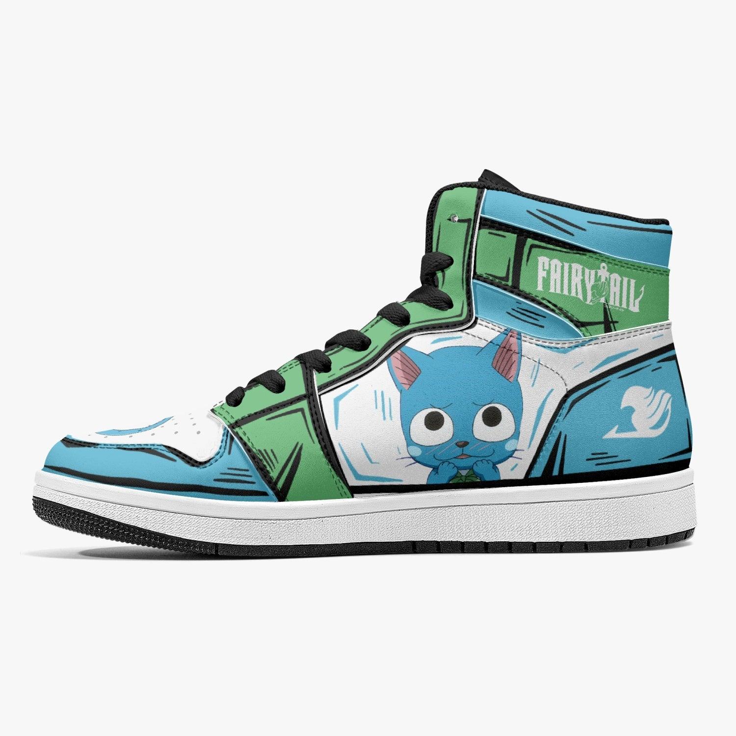 Happy Fairy Tail Mid 1 Basketball Shoes