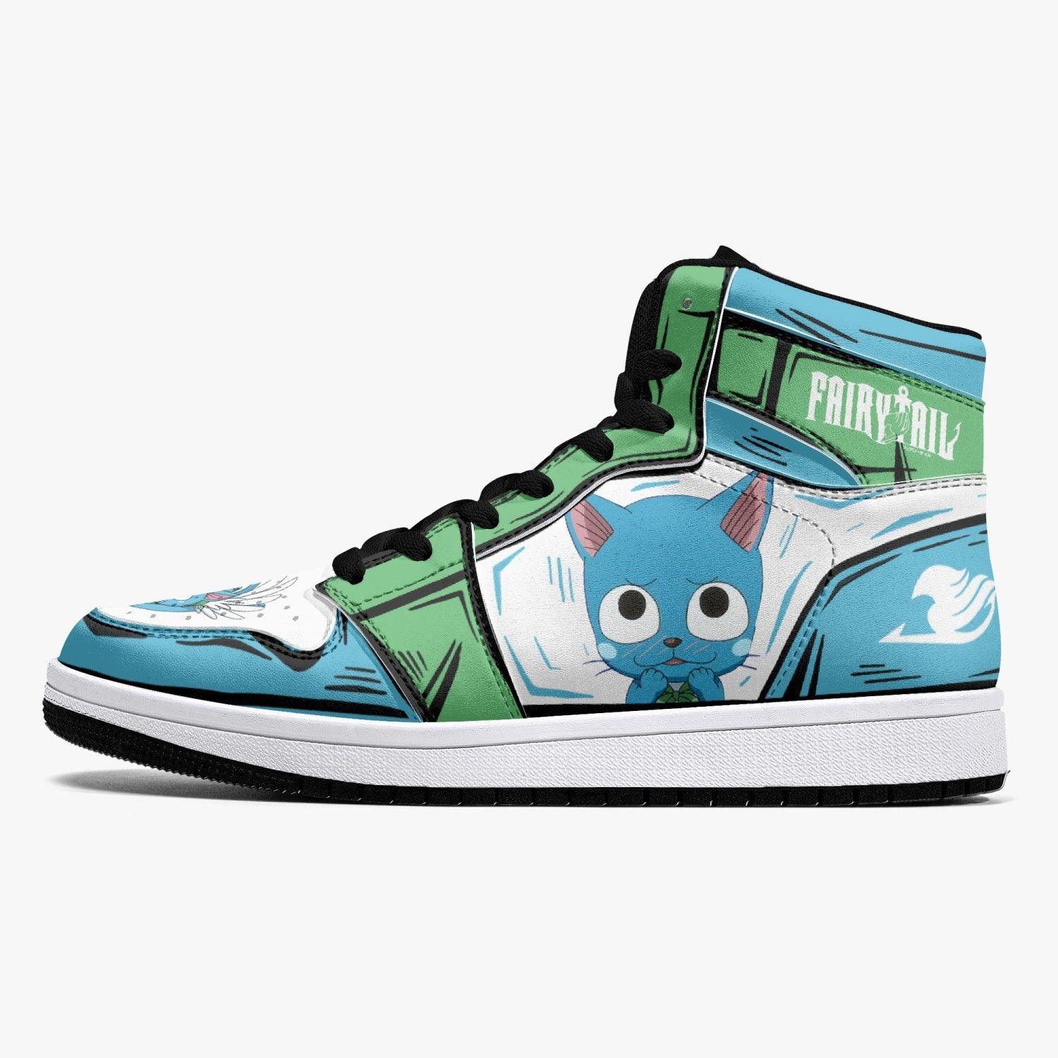 Happy Fairy Tail Mid 1 Basketball Shoes