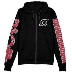 Hashirama Senju Shippuden Streetwear Zip Hoodie Jacket