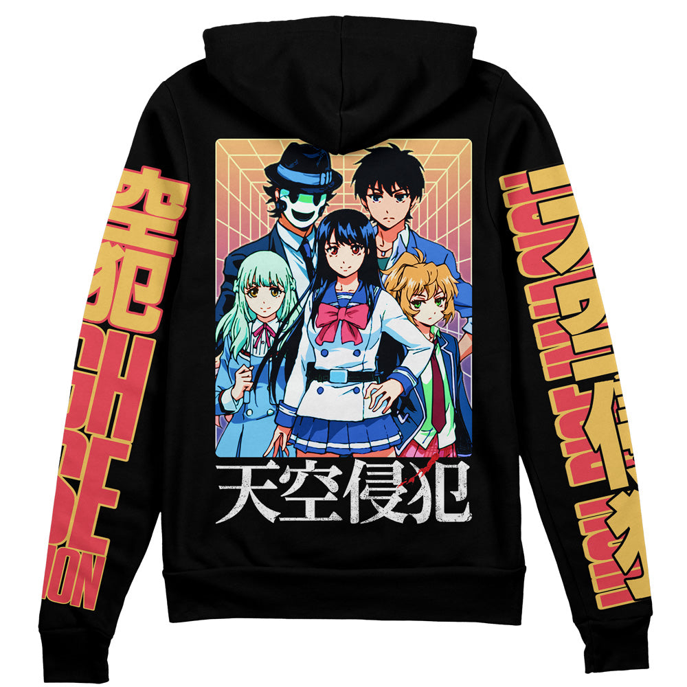 High-Rise Invasion Streetwear Zip Hoodie Jacket