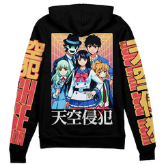 High-Rise Invasion" Streetwear Zip Hoodie Jacket