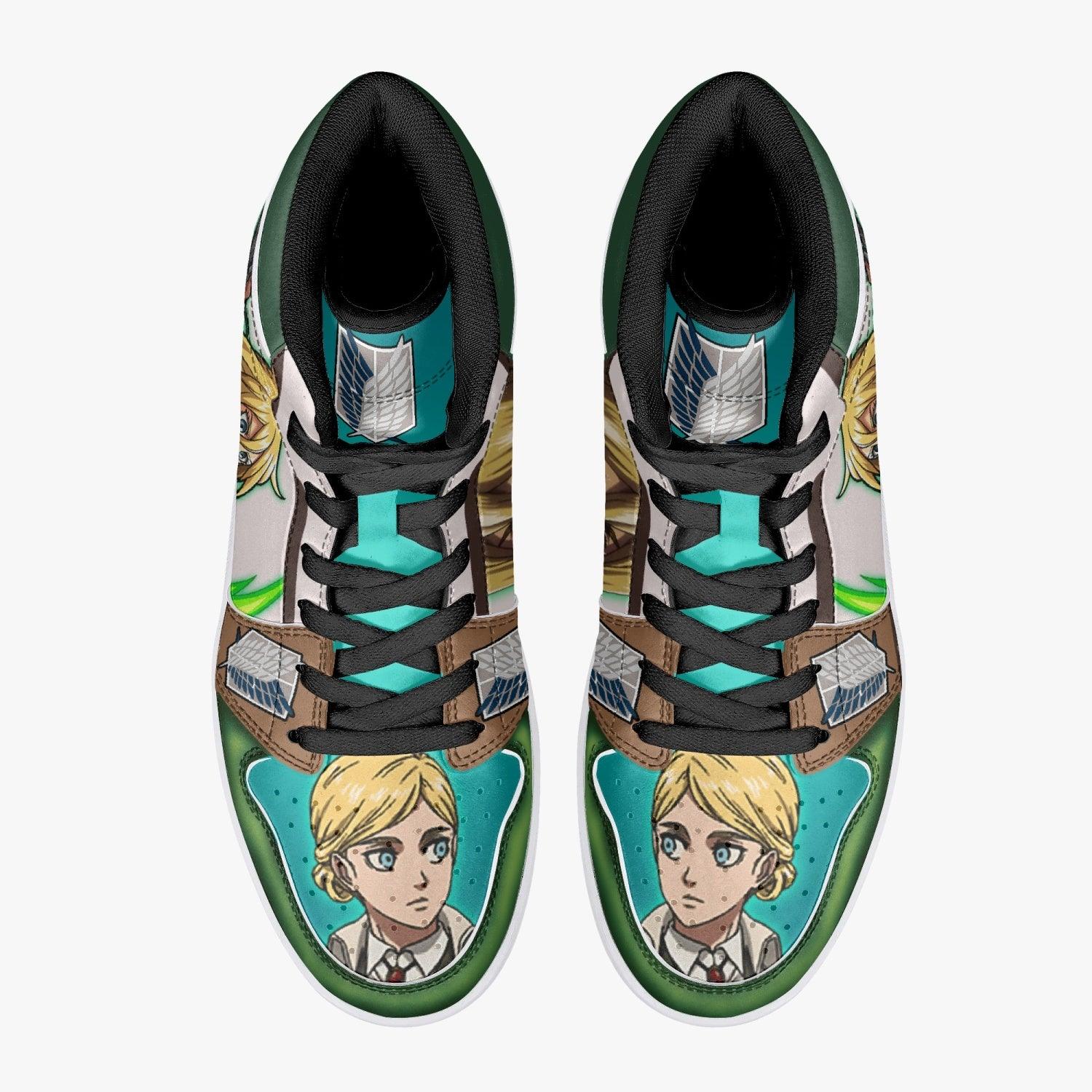 Historia Reiss Attack on Titan Mid 1 Basketball Shoes for Kids