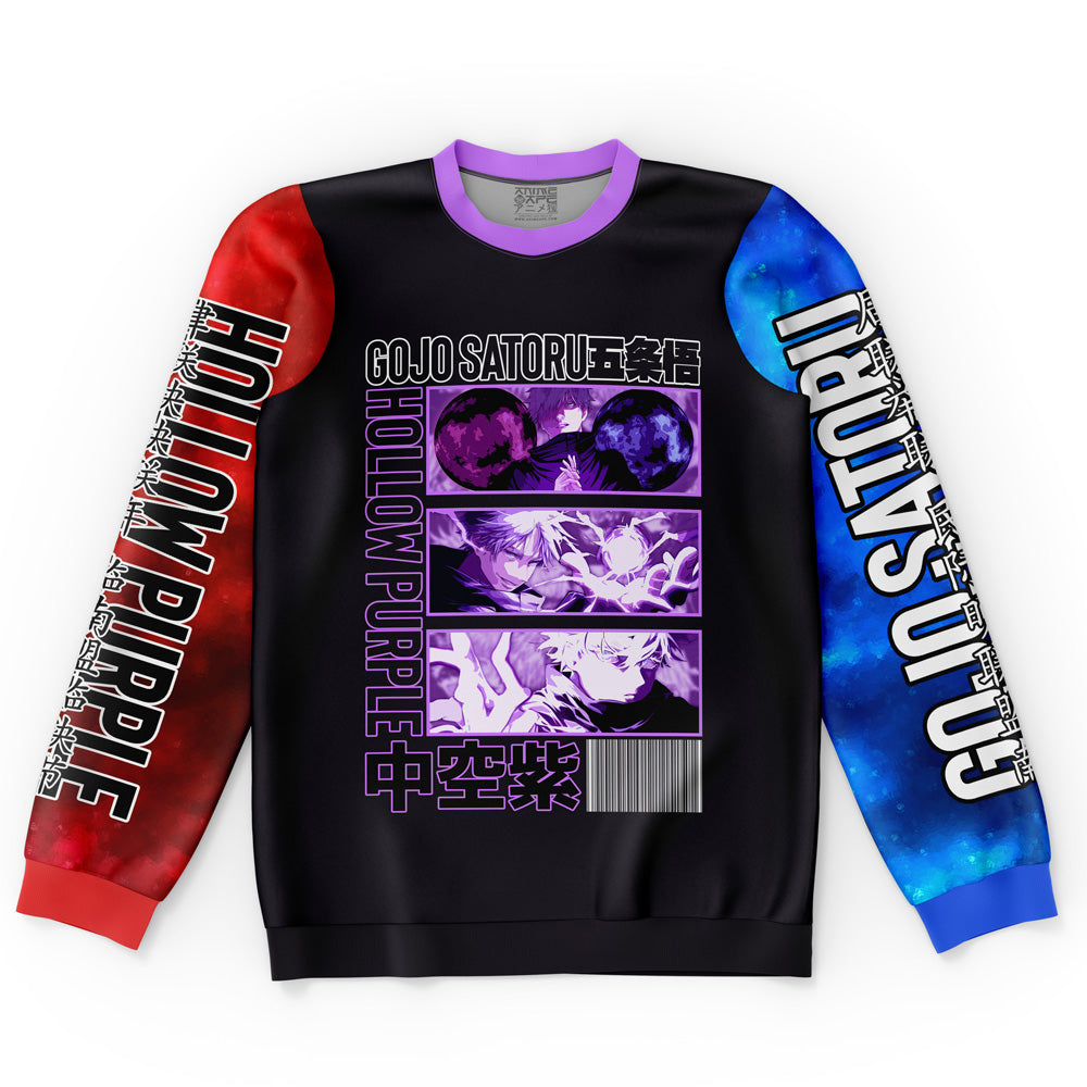 Gojo Satoru Hollow Purple Jujutsu Kaisen Streetwear Sweatshirt