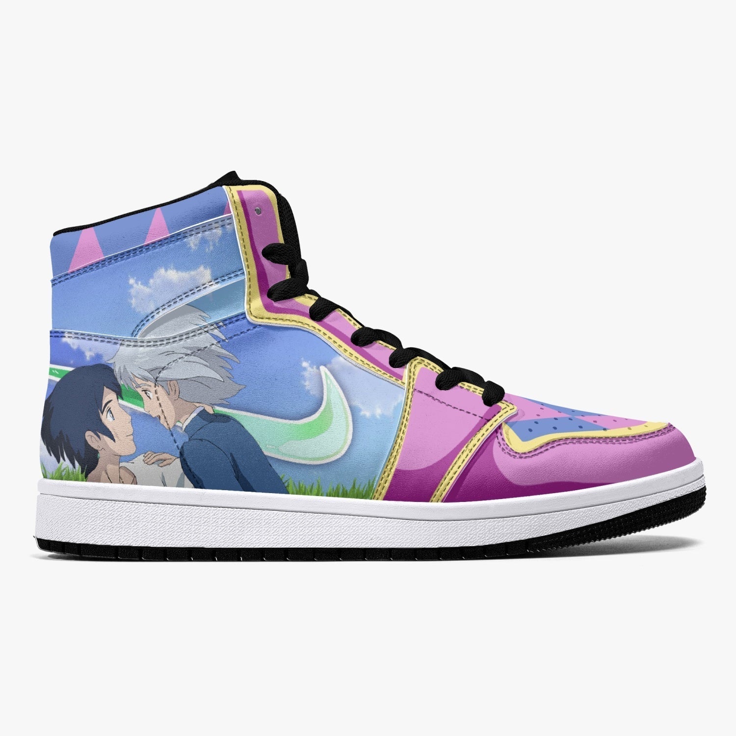 Howl and Sophie Howl's Moving Castle V2 Mid 1 Basketball Shoes