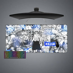 Killua Drawing Design M-XXL Size Gaming Mouse Pad, Computer Desk Mat