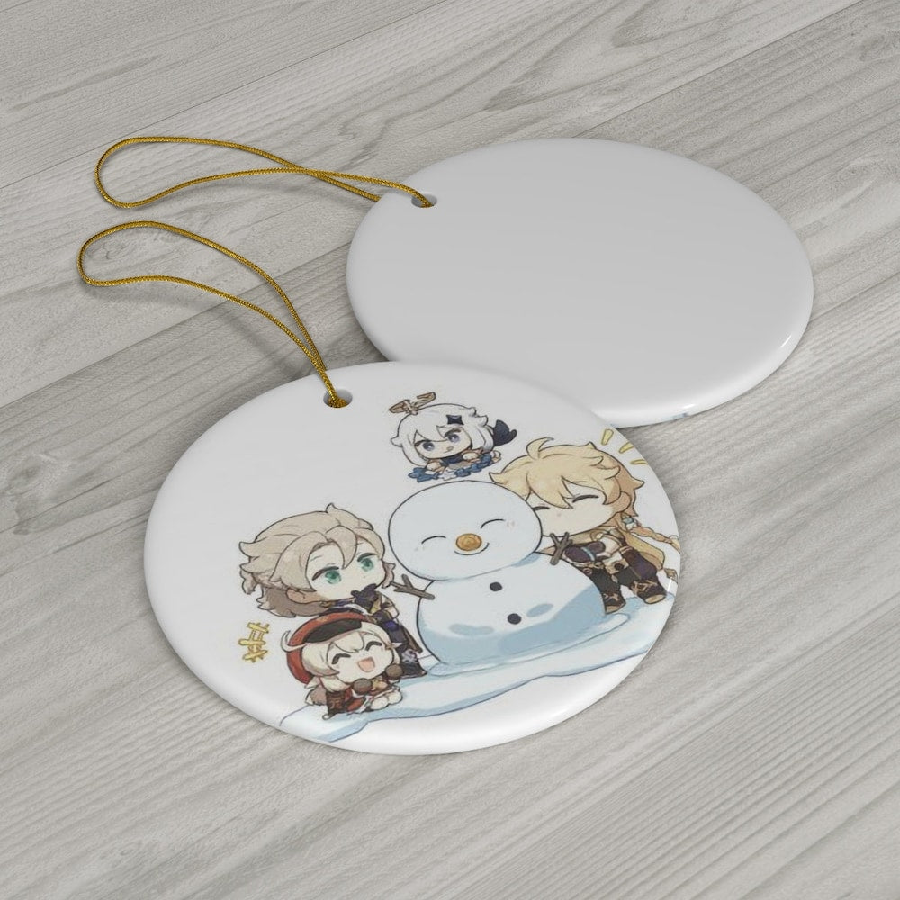 Genshin Impact Holiday Gift Ornament | Anime Ornaments