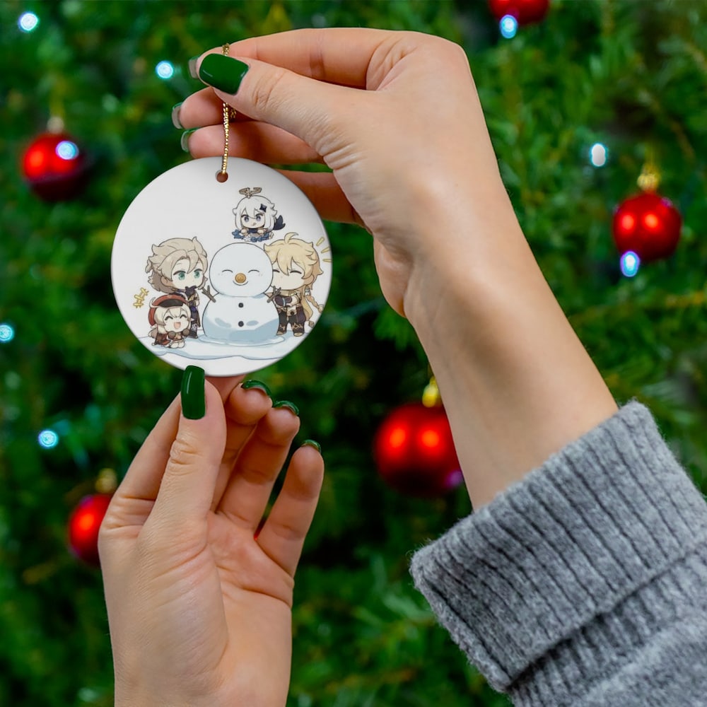 Genshin Impact Holiday Gift Ornament | Anime Ornaments