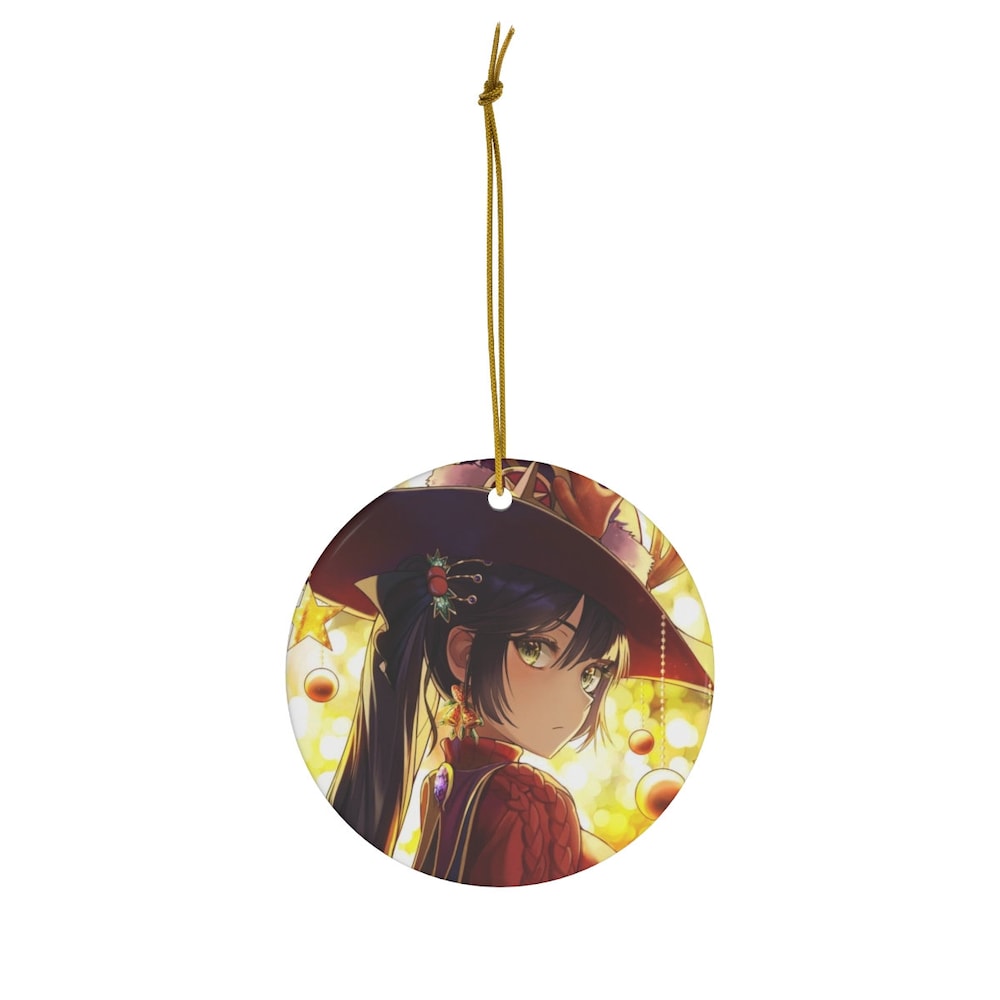 Genshin Impact Mona Holiday Gift Ornament | Anime Ornaments