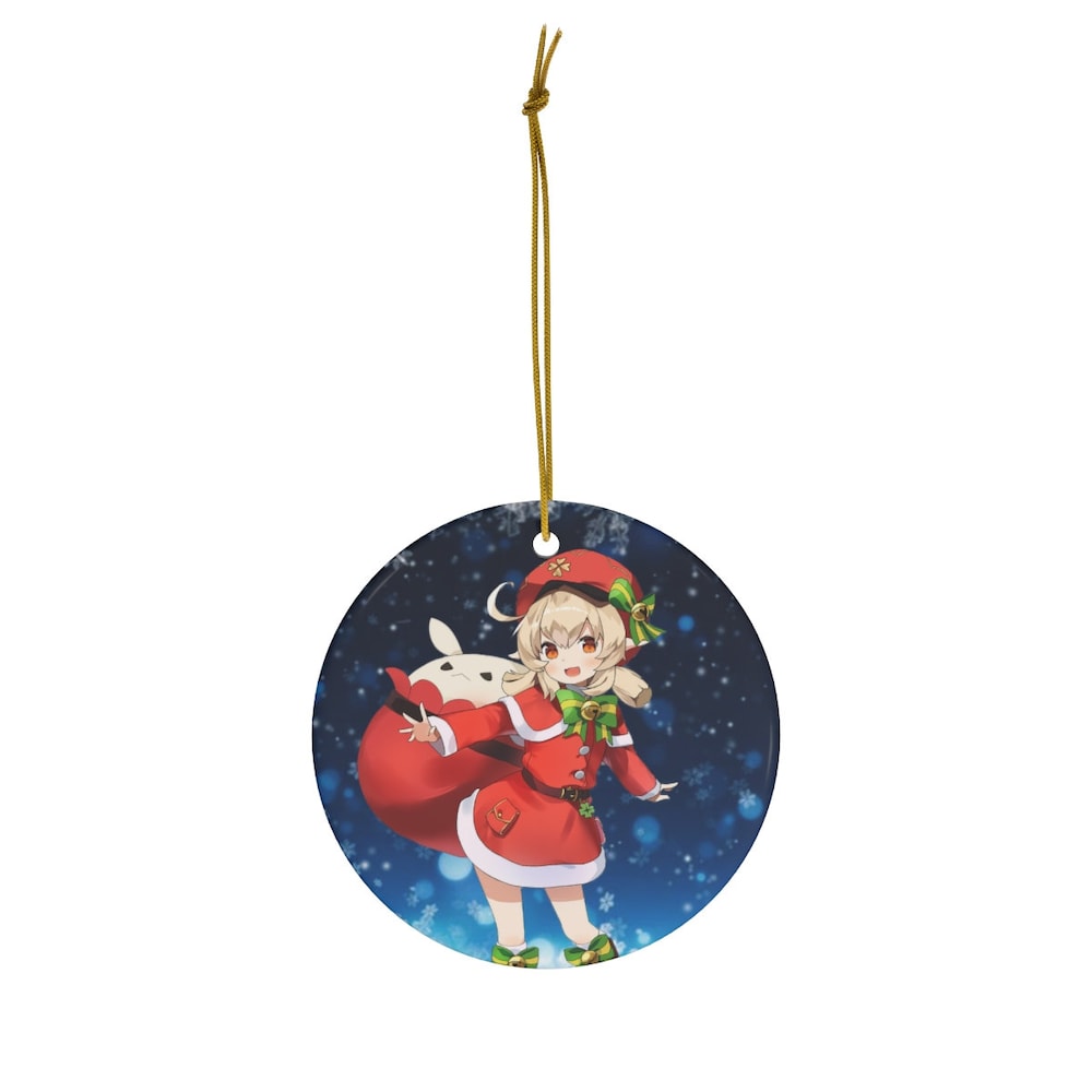 Klee Genshin Impact Holiday Gift Ornament | Anime Ornaments