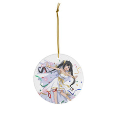 Custom Anime girl holiday Ornament | Anime Ornaments