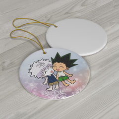 Anime Hunter x Hunter friends holiday Ornament | Anime Ornaments