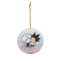 Anime Hunter x Hunter friends holiday Ornament | Anime Ornaments