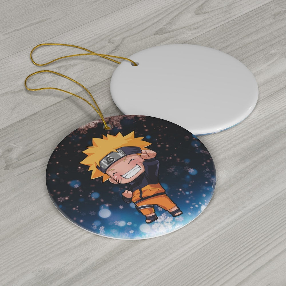 Anime Naruto Gift Custom Ornament | Anime Ornaments