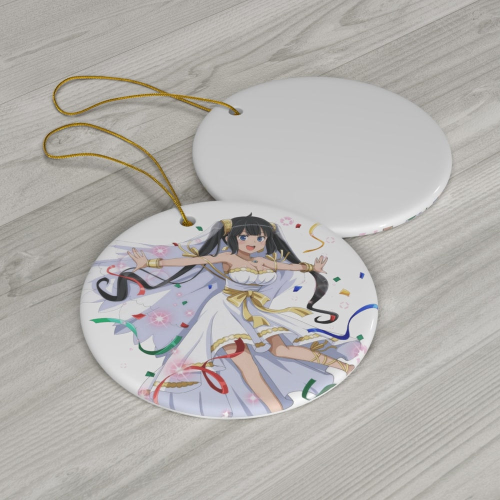 Custom Anime girl holiday Ornament | Anime Ornaments