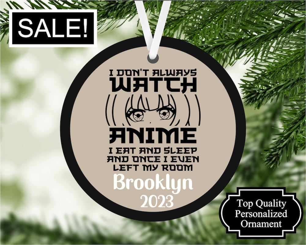 Anime Lover Ornament Funny Anime Ornament | Anime Ornaments