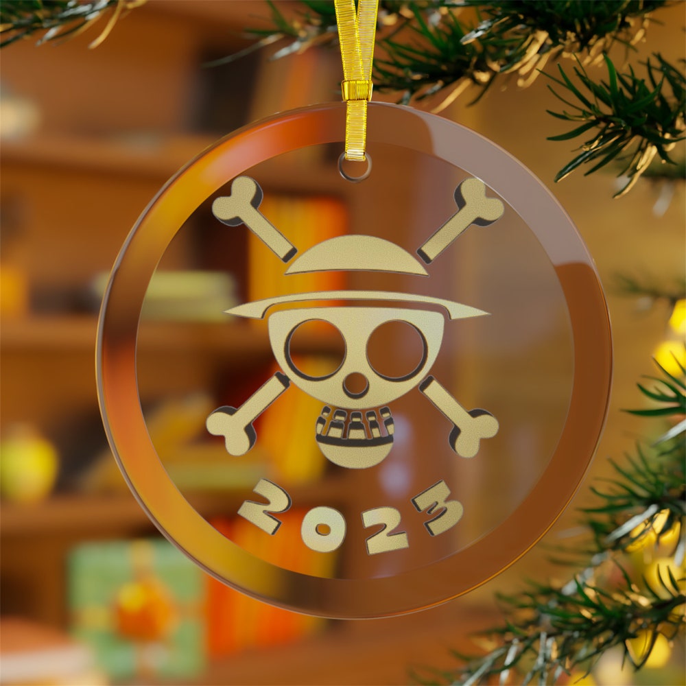 Anime Glass Ornament One Piece | Anime Ornaments