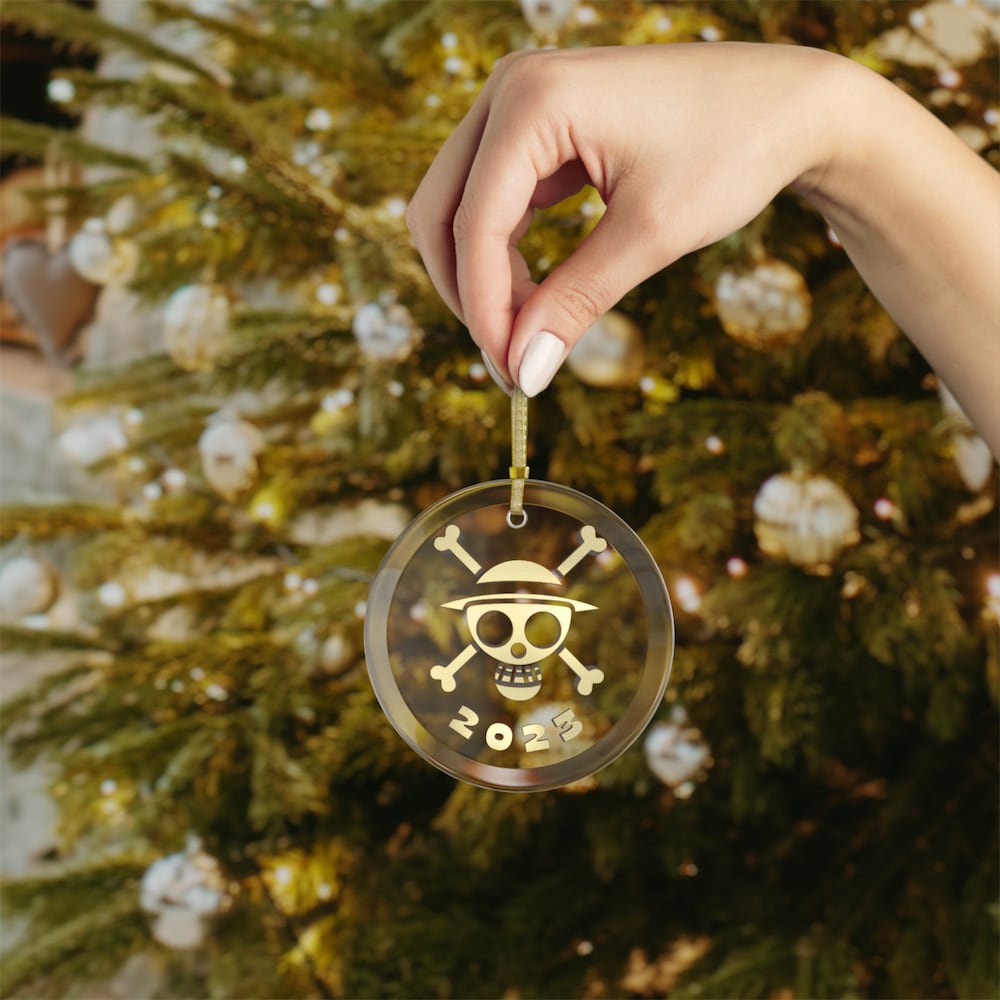 Anime Glass Ornament One Piece | Anime Ornaments