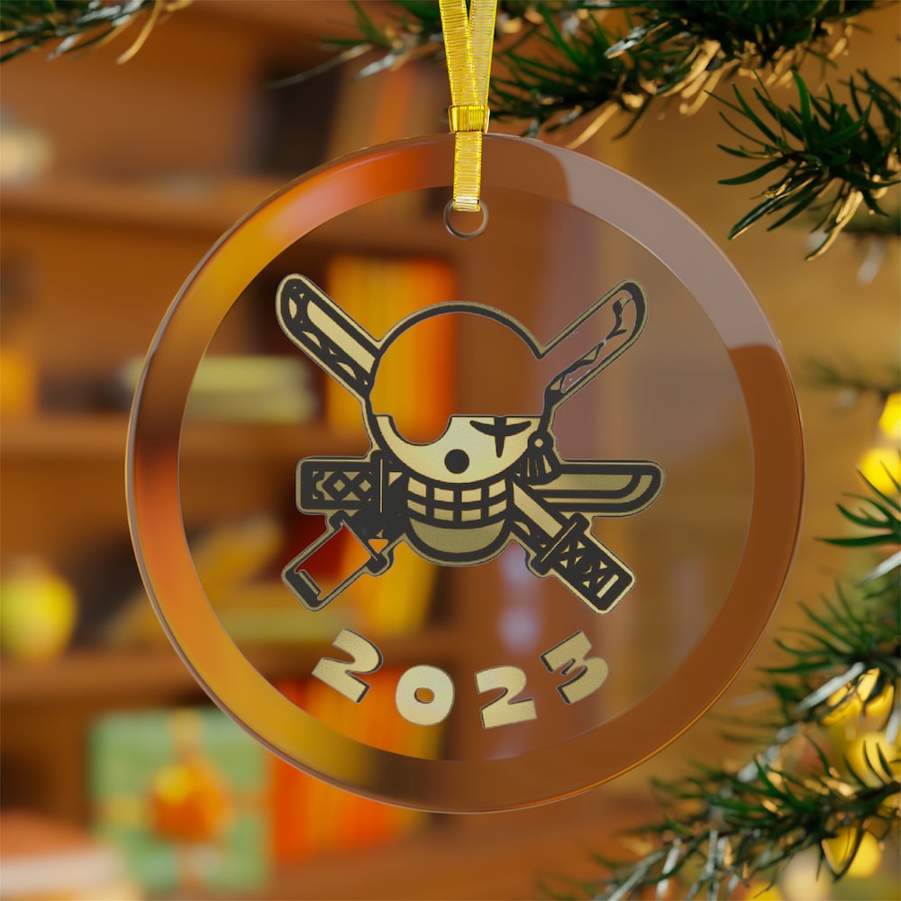 Anime Glass Ornament One Piece | Anime Ornaments