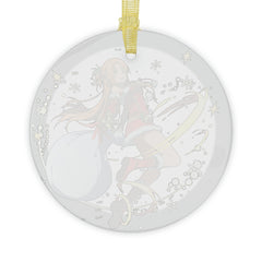 Anime Glass Ornament SAO Asuna Ornament | Anime Ornaments