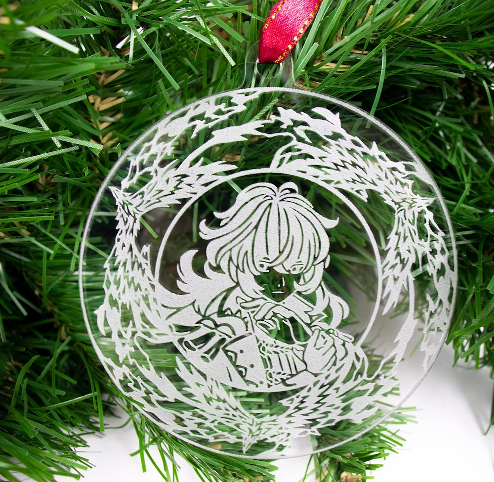 Diluc Genshin Impact Christmas Ornament | Anime Ornaments