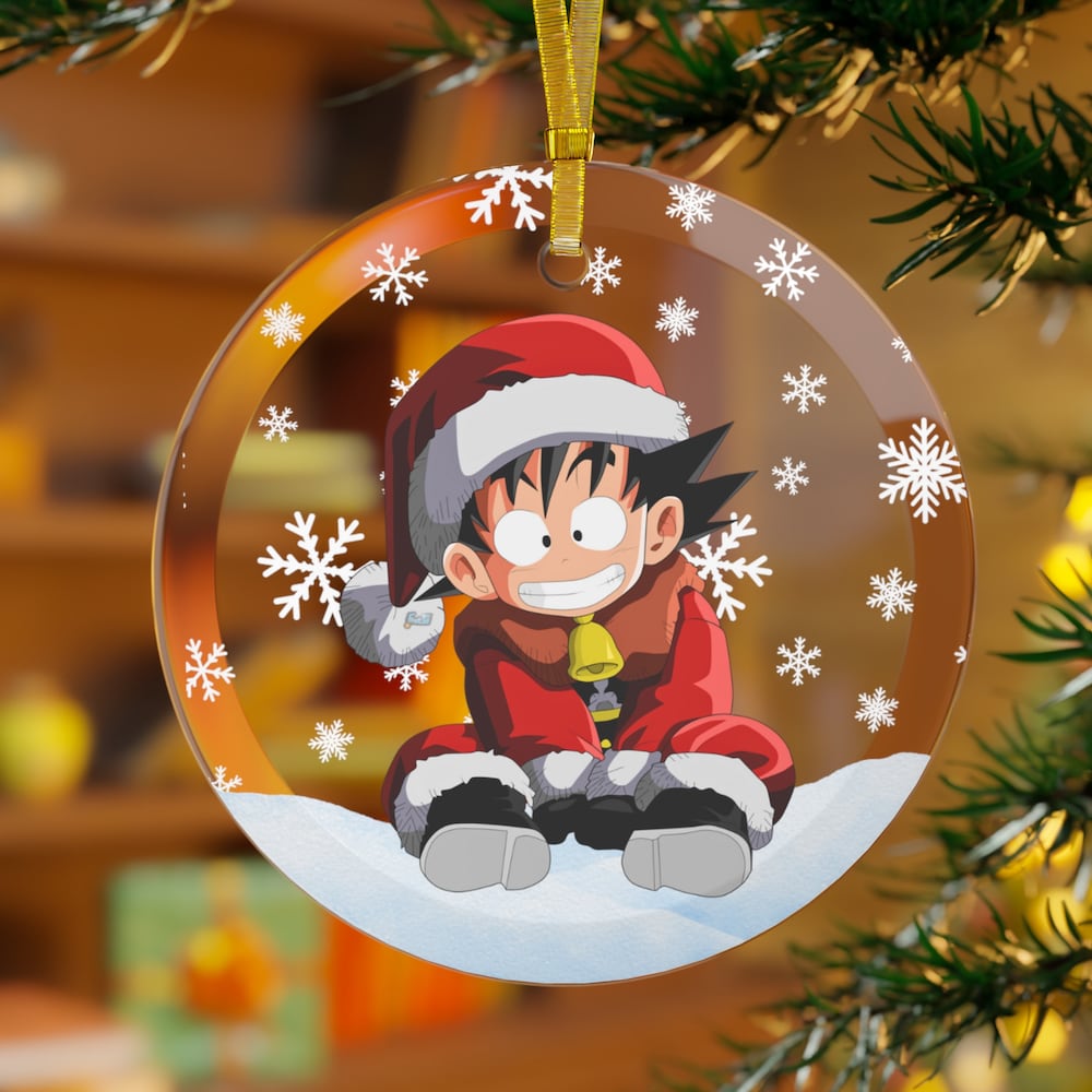 Magical Santa Ornament - Glossy Finish Ornament | Anime Ornaments