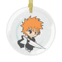 Ichigo Christmas Ornament - Exquisite Glass Decoration Ornament | Anime Ornaments