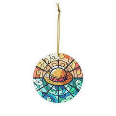 Anime Voyage Pendants: Pirate Captain Stained Suncatcher Ornament | Anime Ornaments