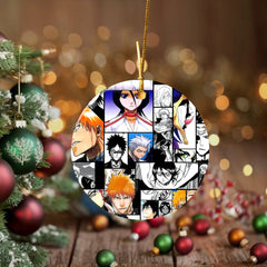 Bleach Gift for Friends Holiday Decor X-mas Ornament | Anime Ornaments