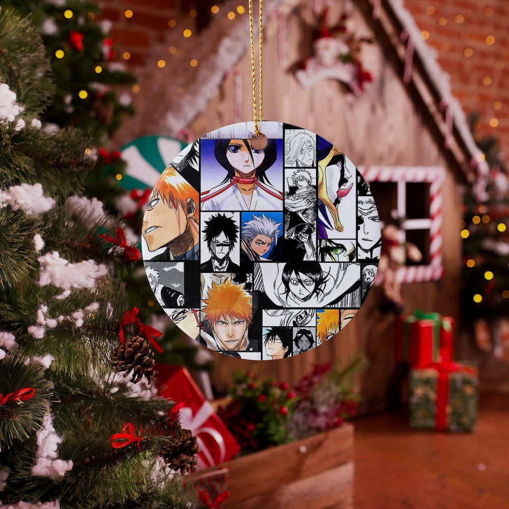 Bleach Gift for Friends Holiday Decor X-mas Ornament | Anime Ornaments