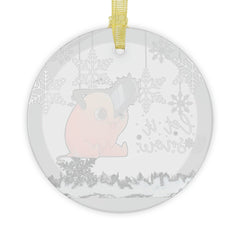 Anime Ornament Festive Glass Ornament | Anime Ornaments