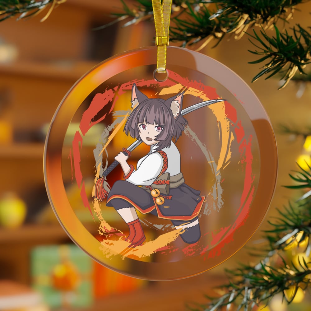 Anime Furry Anime Samurai Anime Cat Anime Ornament | Anime Ornaments