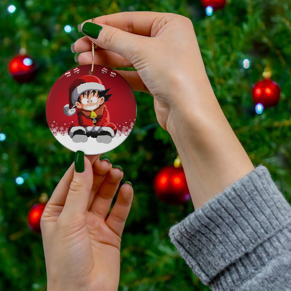 Magical Santa Ornament - Glossy Finish Ornament | Anime Ornaments