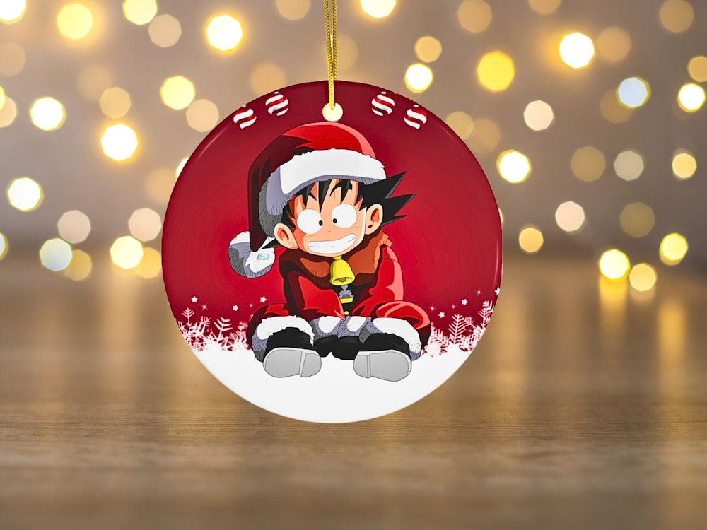 Magical Santa Ornament - Glossy Finish Ornament | Anime Ornaments