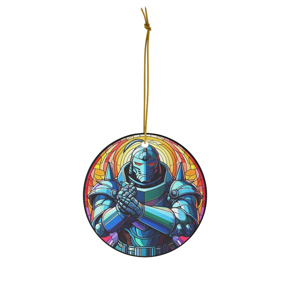 Anime Alchemy Elegance: Dual-Sided Stained Suncatcher Ornament Anime Ornaments
