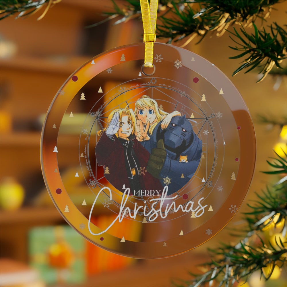 Anime Christmas Ornament FMA Ornament | Anime Ornaments